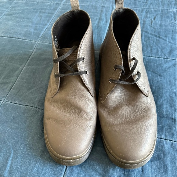 Dr. Martens Cabrillo Men's Chukka Boots Size 10 Gray Leather Shoes - Picture 2 of 10